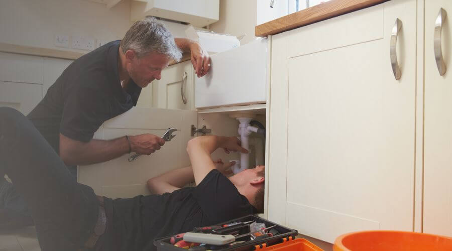 Professional burst pipe repair services in Oacoma, SD